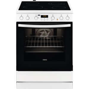 ZANUSSI COOKER ZCV65330WA ELECTRIC CERAM POP IN/OUT