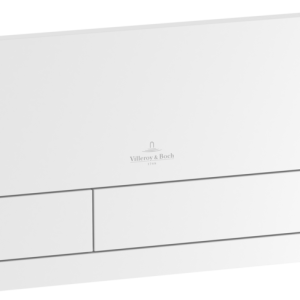 Villeroy & Boch - ViConnect installation systems Toilet flush plate Dual flush, White