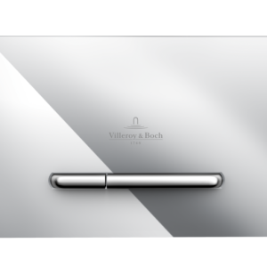Villeroy & Boch - ViConnect installation systems Toilet flush plate Dual flush, Chrome