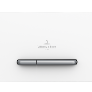 Villeroy & Boch - ViConnect installation systems Toilet flush plate Dual flush, White