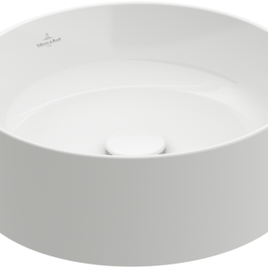 Villeroy & Boch - Collaro Surface-mounted washbasin 400 x 400 x 145 mm, White Alpin, without overflow, unpolished