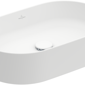 Villeroy & Boch - Collaro Surface-mounted washbasin 560 x 360 x 145 mm, Stone White CeramicPlus, without overflow, unpolished