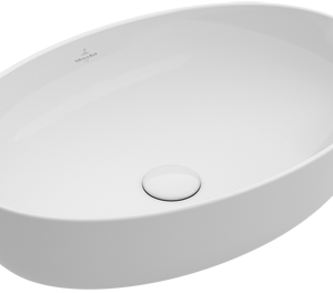 Villeroy & Boch - Artis Surface-mounted washbasin 610 x 410 x 150 mm, White alpin, without overflow, unpolished