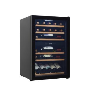 HCK SC-130D-M DUAL ZONE WINE REFRIGERATOR - 37 BOTTLES