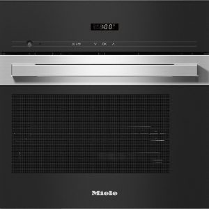 MIELE Εντοιχιζόμενος Φούρνος Άνω Πάγκου DG 2840 CleanSteel 40 Lt Inox