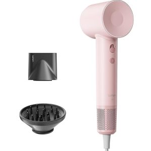 LAIFEN SE - 105,000 RPM - High-Speed Hair Dryer - Negative Ionic Blow - Matte Pink