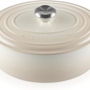 Le Creuset-Meringue Cast Iron Oval Casserole 29cm/4.7L