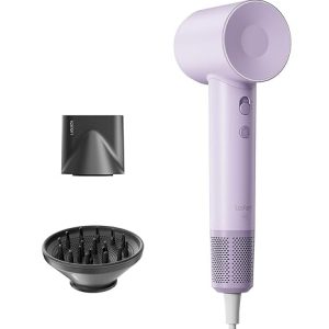 LAIFEN SE - 105,000 RPM - High-Speed Hair Dryer - Negative Ionic Blow - Matte Purple