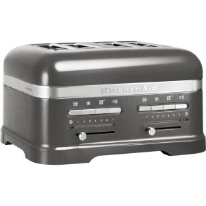 ARTISAN 4 SLOT TOASTER MEDALLION SILVER