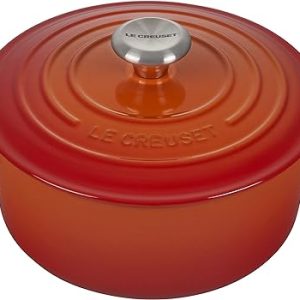 Le Creuset-Volcanic Cast Iron Round Casserole 24cm/4.2L