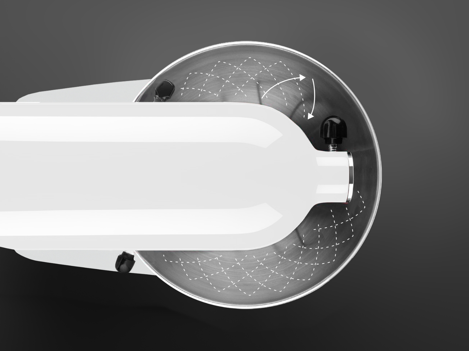 top-view-of-white-mixer