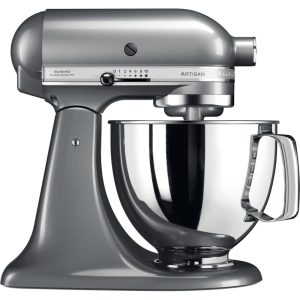KITCHENAID MIXER TILT-HEAD 4.8L - ARTISAN - CONTOUR SILVER