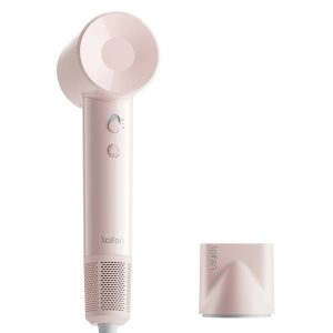 LAIFEN SE Lite - 100,000 RPM - High-Speed Hair Dryer - Negative Ionic Blow - Glossy Pink