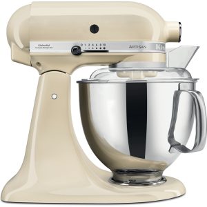 KITCHENAID MIXER TILT-HEAD 4.8L - ARTISAN - ALMOND CREAM