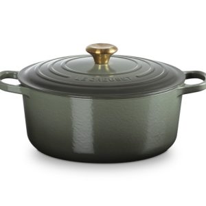 Le Creuset-Thyme Cast Iron Round Casserole 28cm/6.7L