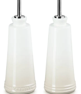 Le Creuset-Meringue Stoneware Signature Oil & Vinegar Set 300ml