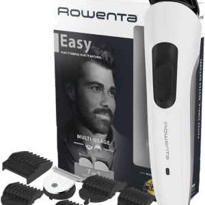 Rowenta Multistyle TN8931 7-in-1 Self-Sharpening Blades for Hair and Beard, Cordless or Wired, 60 Minute Bat. Life, Washable Blades