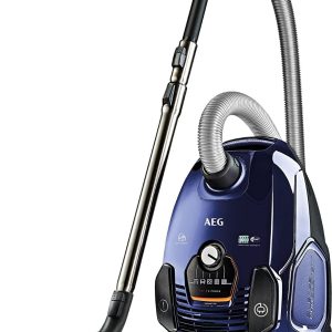AEG VX7-2-DB, Bagged Cylinder Vacuum Cleaner, Deep Blue